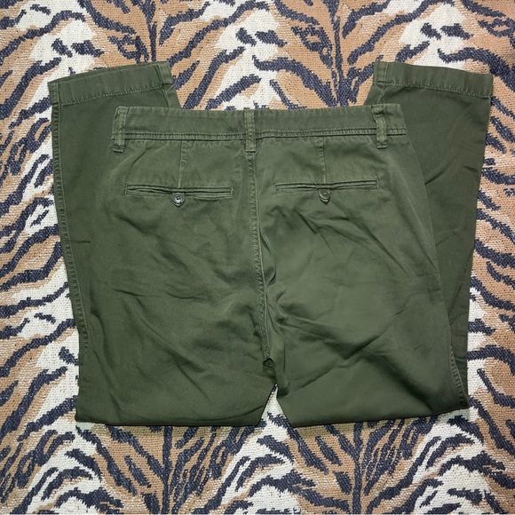 EUC J. Crew women's Green Chino Pants, size 4P, 100% cotton - Picture 8 of 8